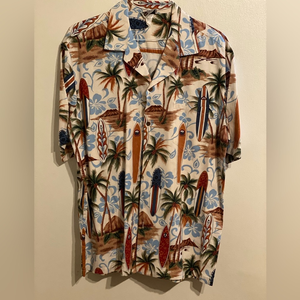 Aloha Republic shirt made in Hawaii, size XL.